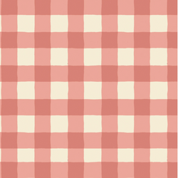 Maureen Cracknell for Art Gallery Fabrics | FLANNEL 'Plaid of My Dreams' Blush AGFF804: PRECUT 3 METRES