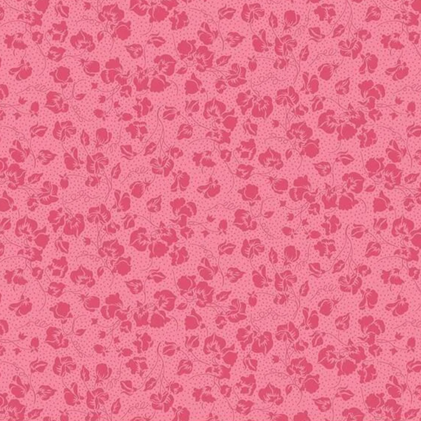 Liberty | Flower Shop 'Sweet Pea Spot' Pink 413A: by the ½m