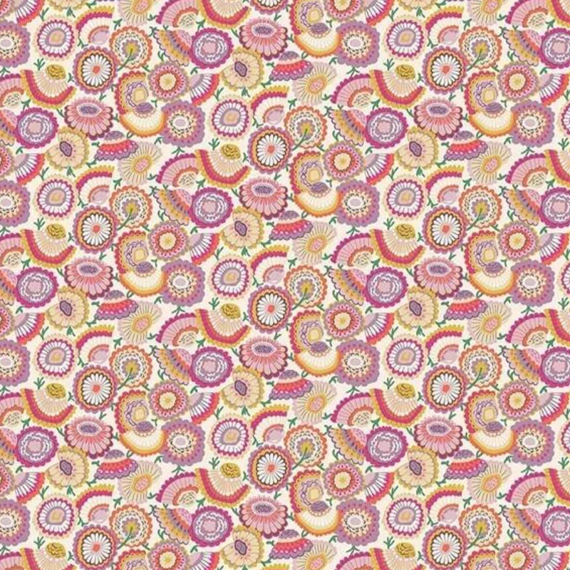 Liberty | Flower Shop 'Lasenby Bloom' Mauve 416A: by the ½m