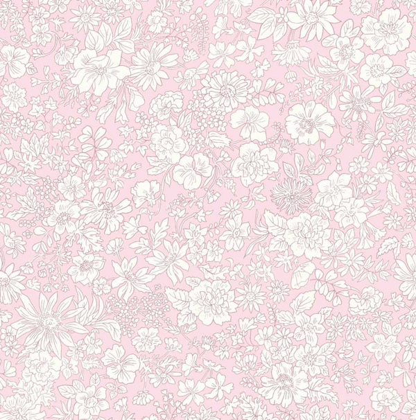 Liberty | Emily Belle: Powder Rose 422A: by the 1/2m