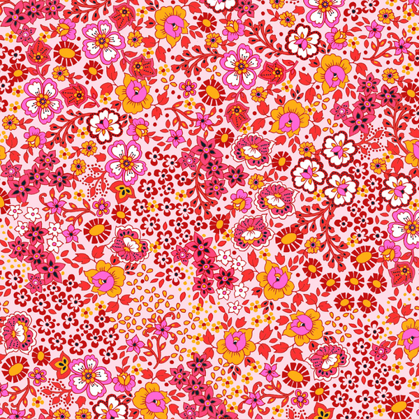 Fizah Malik Designs for Dashwood Studio | Ace Lawn (145cm wide) 'Bahar' 1681L PINK: by the METRE