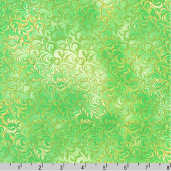 Robert Kaufman Fabrics | Mixed Metallics 'Swirls' SRKDM-23067-375 SPROUT: by the 1/2m
