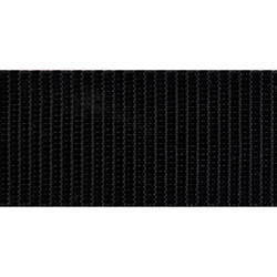 ROLL END: Webbing: Polypropylene 30mm Wide: Black: Approx 0.69m