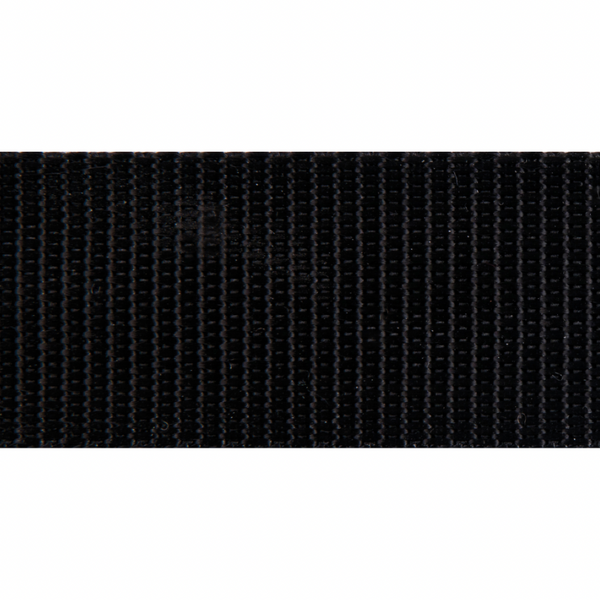 ROLL END: Webbing: Polypropylene 30mm Wide: Black: Approx 0.69m