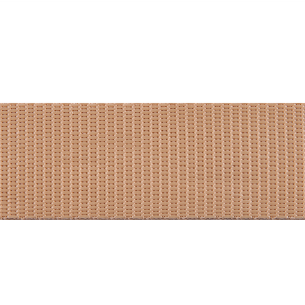 Webbing: Polypropylene 30mm Wide: by the METRE: Beige