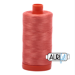 THREAD: Aurifil 50/2 50wt Cotton Thread: Large 1300m Spool: 2225 Salmon