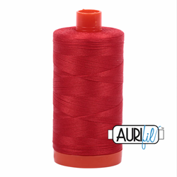 THREAD: Aurifil 50/2 50wt Cotton Thread: Large 1300m Spool: 2270 Paprika