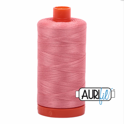 THREAD: Aurifil 50/2 50wt Cotton Thread: Large 1300m Spool: 2435 Peachy Pink
