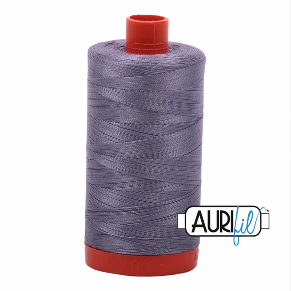 THREAD: Aurifil 50/2 50wt Cotton Thread: Large 1300m Spool: 6733 Twilight