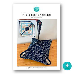 INSTRUCTIONS: Pie Dish Carrier: DIGITAL DOWNLOAD