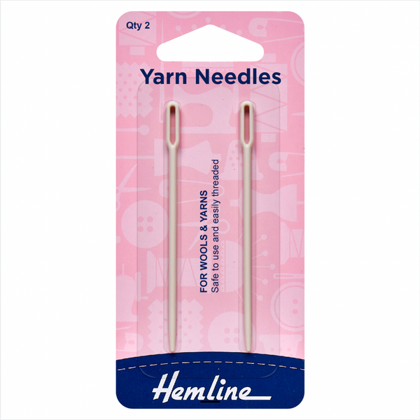HEMLINE: Yarn Needles: Plastic Hand Sewing Needles for Wool and Yarn