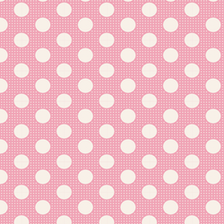 Tilda | Medium Dot Basics: TD130003 Pink: by the 1/2m
