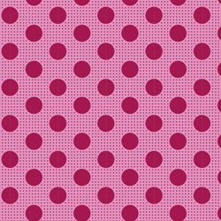Tilda | Medium Dot Basics: TD130010 Maroon: by the 1/2m