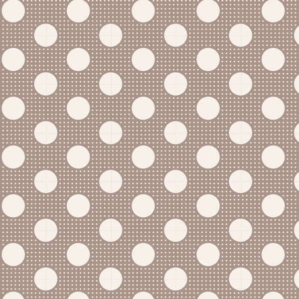 Tilda | Medium Dot Basics: TD130012 Grey: by the 1/2m