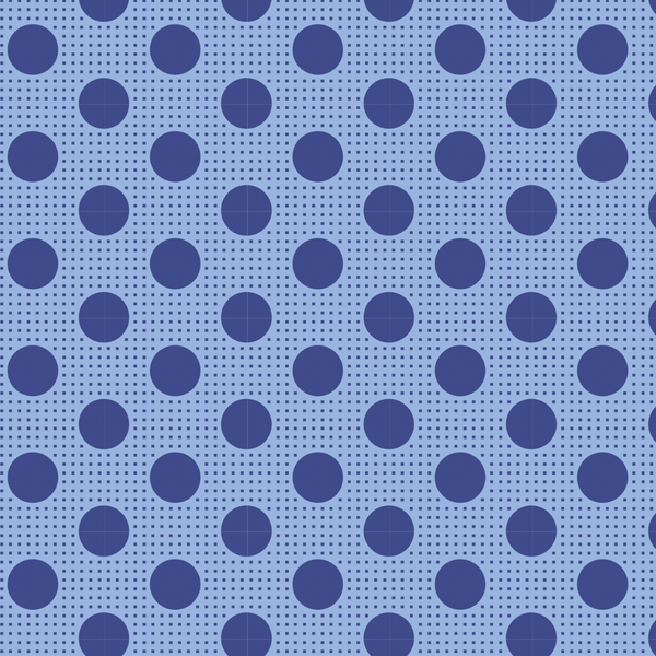 Tilda | Medium Dot Basics: TD130013 Denim Blue: by the 1/2m