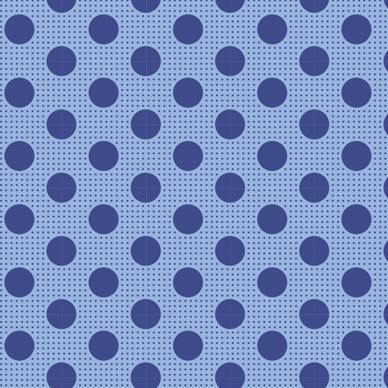 Tilda | Medium Dot Basics: TD130013 Denim Blue: by the 1/2m