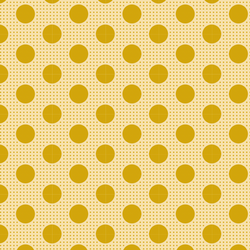 Tilda | Medium Dot Basics: TD130029 Flaxen Yellow: by the 1/2m