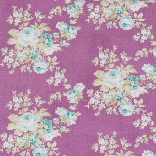 BOLT END PIECE: Tilda | Harvest: TD481612 'Autumn Rose' Lilac: Approx 45cm
