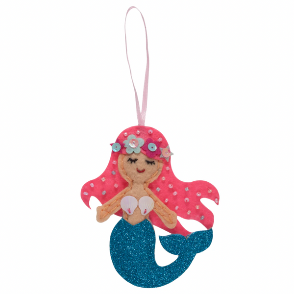 Trimits: 'Make Your Own' Felt Decoration Kit: Mermaid
