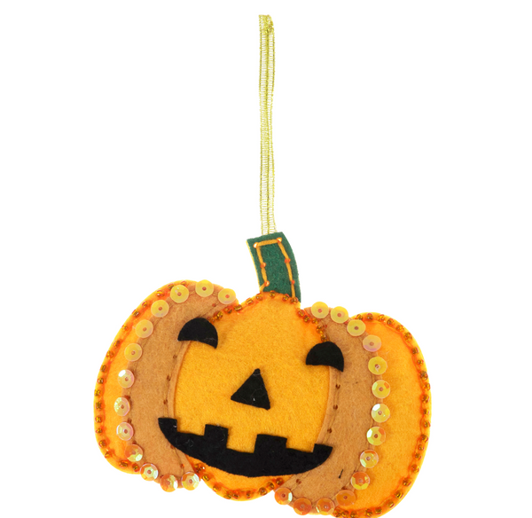 Trimits: 'Make Your Own' Felt Decoration Kit: Pumpkin