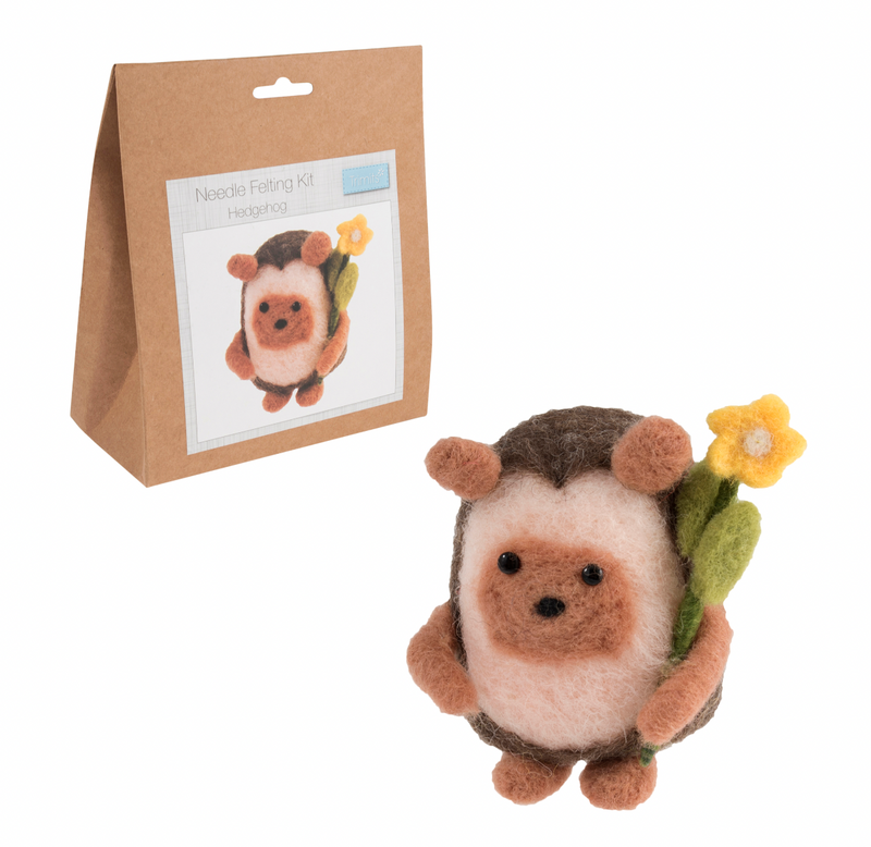 Trimits: NEEDLE FELTING Kit: Hedgehog