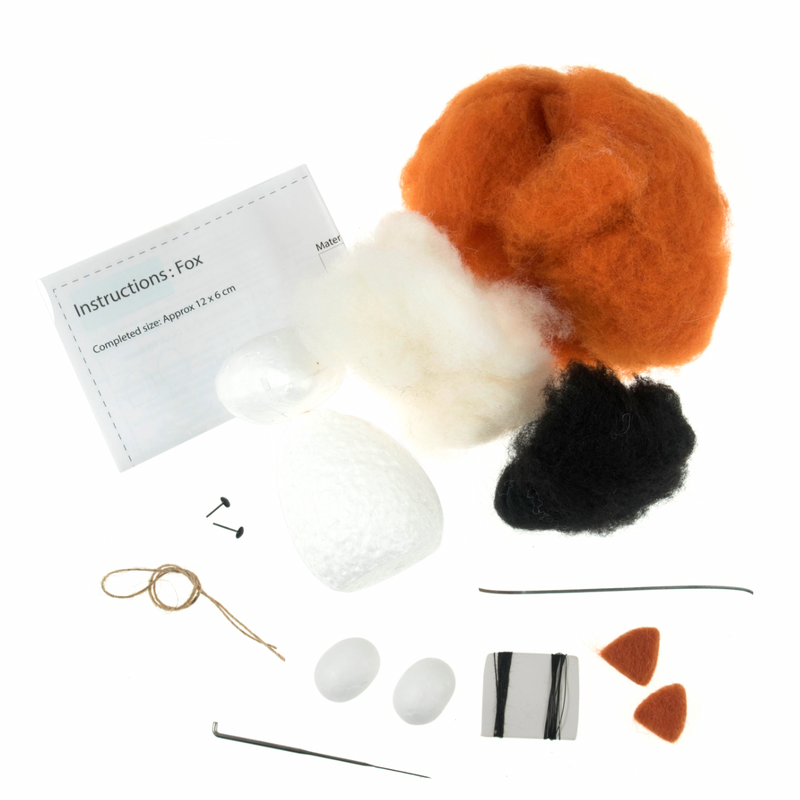 Trimits: NEEDLE FELTING Kit: Fox