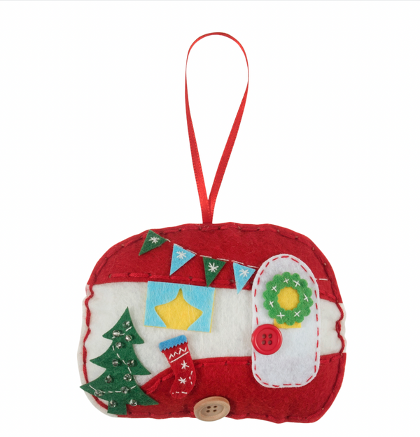 Trimits: 'Make Your Own' Felt Decoration Kit: Christmas Caravan