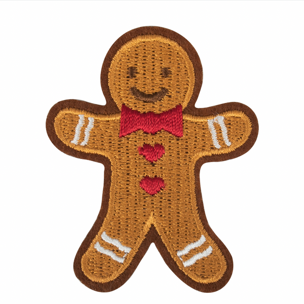 TRIMITS: Iron On & Sew On Motif: Christmas Gingerbread Man