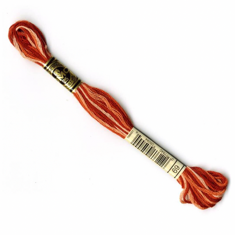 THREAD: DMC Mouline Special 25 Stranded Cotton: 8m / 8.7yd Skein: Shade 69