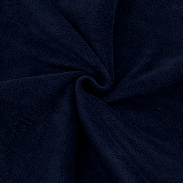 FLEECE: Anti-Pil Plain Navy: by the METRE
