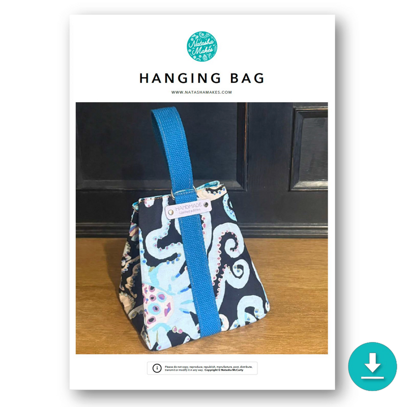INSTRUCTIONS: Hanging Bag: DIGITAL DOWNLOAD