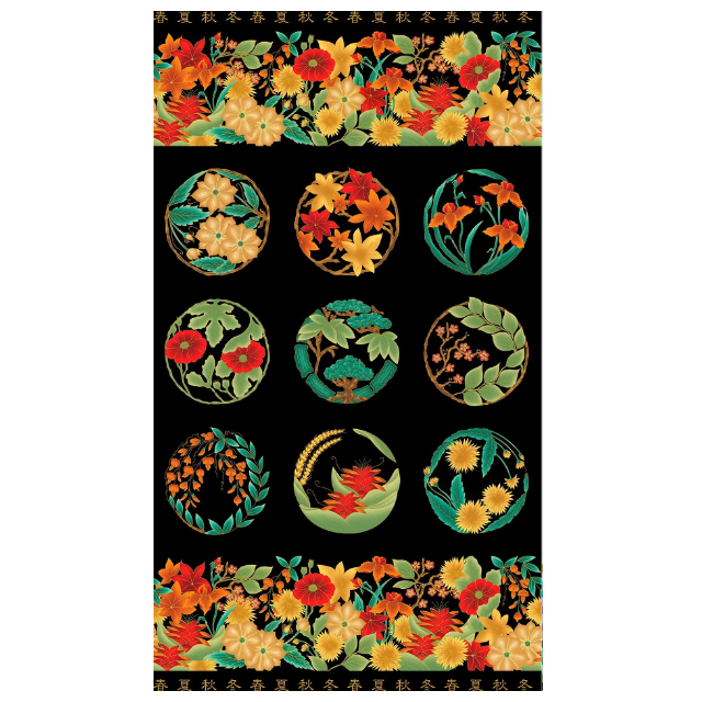 Leesa Chandler | Cultural Influence - YOMU 'Panel' 0030-3 Summer: by the 60cm increment