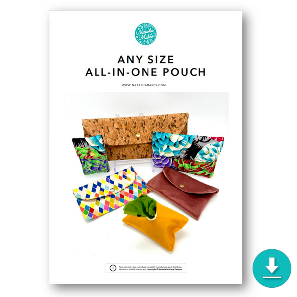 INSTRUCTIONS: Any Size All-In-One Pouch: DIGITAL DOWNLOAD