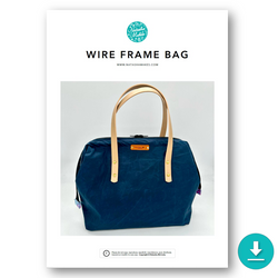 INSTRUCTIONS: Wire Frame Bag: DIGITAL DOWNLOAD