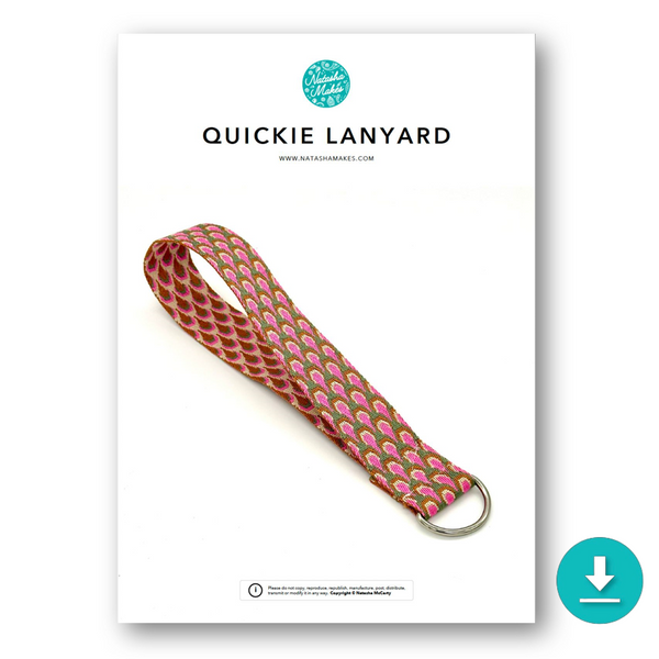 INSTRUCTIONS: Quickie Lanyard: DIGITAL DOWNLOAD