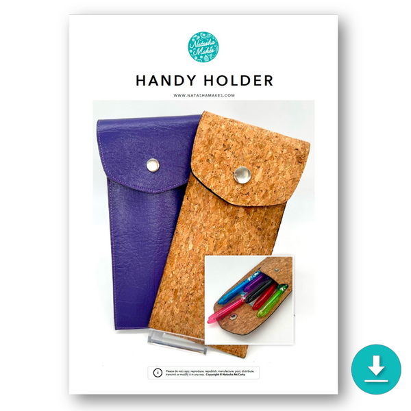 INSTRUCTIONS: Handy Holder: DIGITAL DOWNLOAD
