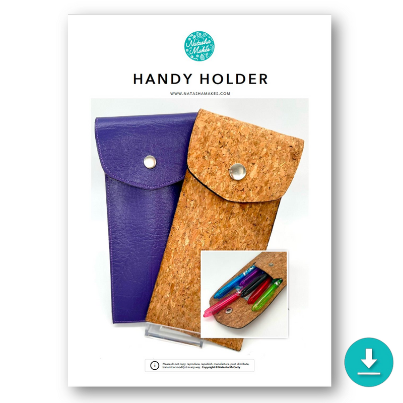 INSTRUCTIONS: Handy Holder: DIGITAL DOWNLOAD