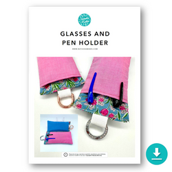 INSTRUCTIONS: Glasses and Pen Holder: DIGITAL DOWNLOAD