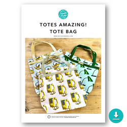 INSTRUCTIONS: Totes Amazing! Tote Bag: DIGITAL DOWNLOAD