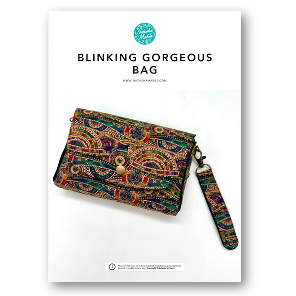 INSTRUCTIONS: Blinking Gorgeous Bag: PRINTED VERSION