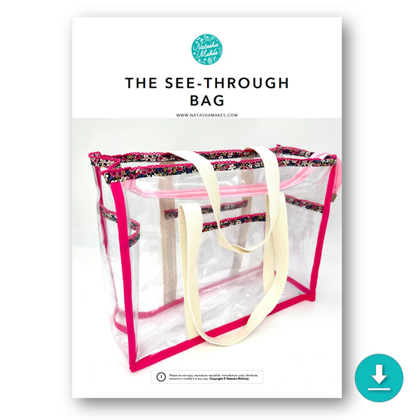 INSTRUCTIONS: The See-Through Bag: DIGITAL DOWNLOAD