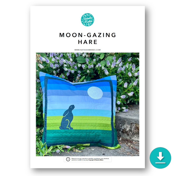 INSTRUCTIONS: Moon Gazing Hare: DIGITAL DOWNLOAD