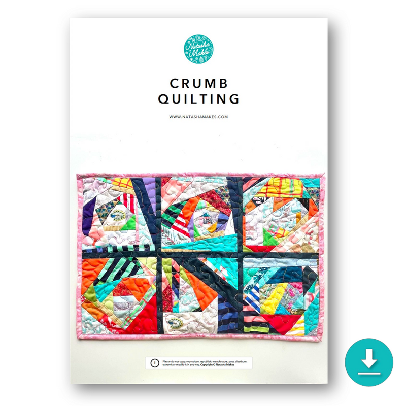 INSTRUCTIONS: Crumb Quilting: DIGITAL DOWNLOAD