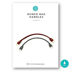 INSTRUCTIONS: Boned Bag Handles: DIGITAL DOWNLOAD