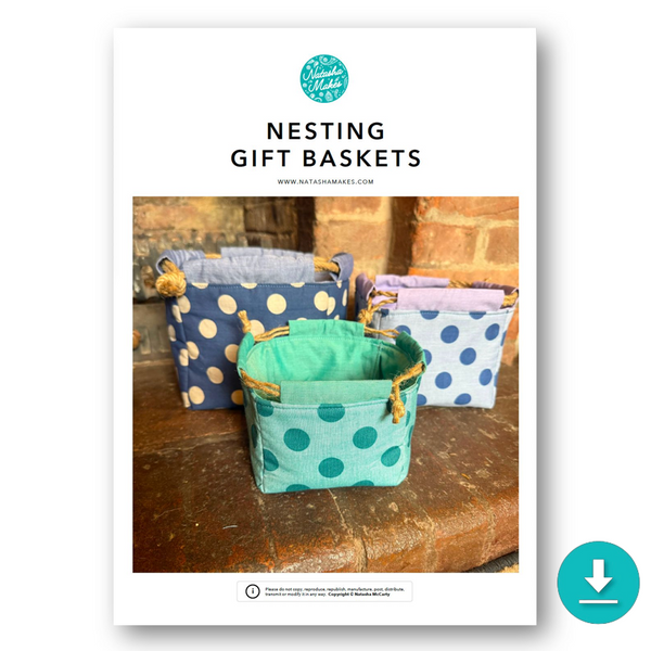 INSTRUCTIONS: Nesting Gift Baskets: DIGITAL DOWNLOAD