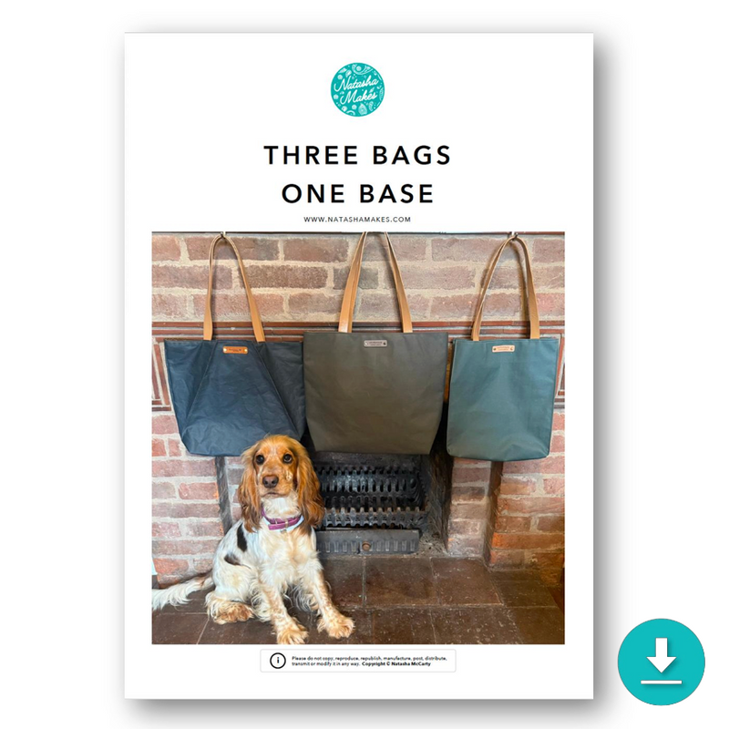 INSTRUCTIONS: Three Bags, One Base: DIGITAL DOWNLOAD