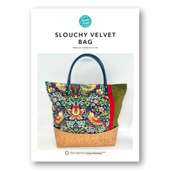 INSTRUCTIONS: Slouchy Velvet Bag: PRINTED VERSION