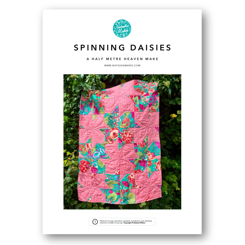 INSTRUCTIONS Spinning Daisies Quilt Pattern PRINTED VERSION Natasha