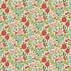 Tilda | Wallflower Collection: 100613 'Janice' Green: by the ½m