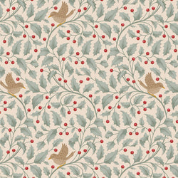 Tilda | Merry Little Christmas: TD100626 'Holly' Duckegg: by the ½m
